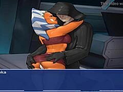 Star Wars Cosplay Slut Gets ANAL Pounded Hard!