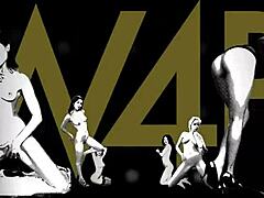 Watch nessa devil in her monster pack solo scene with white romane!