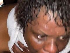 Intense face fucking session