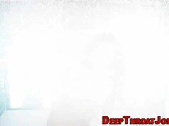 Ebony Whore With Small 18+ Tits Deep Throats Monster Cock