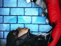 Barbara Gordon's Goth Teen Ass Bent Over Compilation