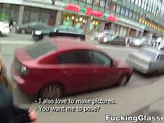 fucking teen model alice's shaved pussy hard.