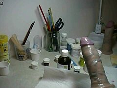 Painting a Prosthetic Penis Model