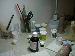 Painting a Prosthetic Penis Model