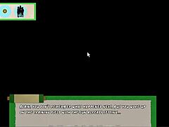 Big tits anime girl in dating game hentai paizuri!