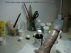 Painting a Prosthetic Penis Model