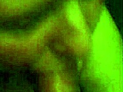 wife subtly sucking big cock while i watch wwe