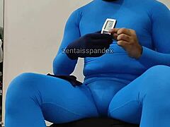 Zentai Injection in Medical Fetish Scene!