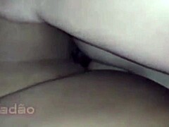 Latina fills huge ass with cum