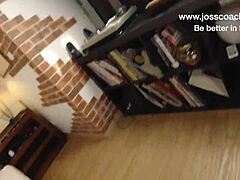 backstage anal prep with josscoach opening actress's asshole