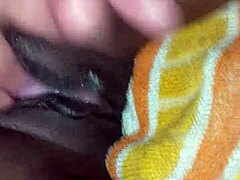 black pussy squirts during orgasm with girlfriend and friend