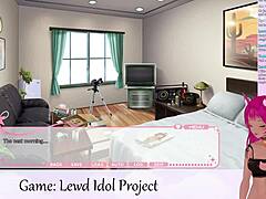 Vtuber Lewdneko Plays Lewd Idol Project Scissoring Big Tits