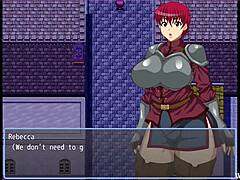 knightess rebecca in hrpg adventure