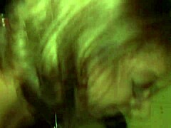 ebony girl next door gives blowjob