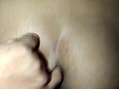 Aroused husband takes advantage of his MILF girlfriend after work