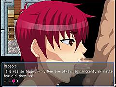 knightess rebecca in hrpg adventure