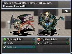 knightess rebecca in hrpg adventure