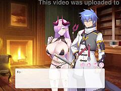 Episode 1 Doris temptation features perfect pussy clamping around big cock. Orgasm builds in hentai game creampie.