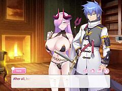 Episode 1 Doris temptation features perfect pussy clamping around big cock. Orgasm builds in hentai game creampie.