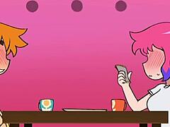 Scott Pilgrim bangs Ramona Flowers in hot animation