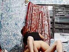 My hot Latina stepsister came home ready for action.