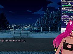 Vtuber starts playing My Girlfriend is the President game part 1