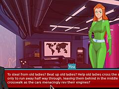 in this episode, clover paprika trains in cute outfit