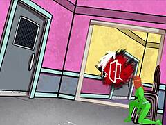 in this episode, clover paprika trains in cute outfit