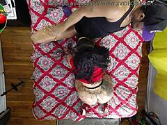 part 7 bts - queen rogue and bbc fucking and sucking before cameras set up?