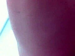 upshorts video showing off that ass in public