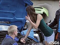 Voluptuous young susan ayn gets super wet