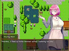 Philana enters witch's castle, spotting shady men in hentai tale