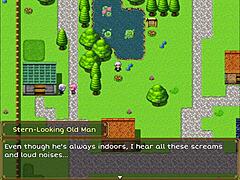 Philana enters witch's castle, spotting shady men in hentai tale