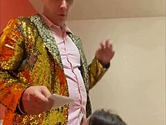 mchenry cruiser getting blowjob during standup comedy performance