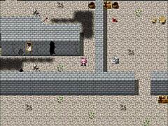 Philana enters witch's castle, spotting shady men in hentai tale