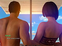 shut up and dance with shaved pussy brunette in game