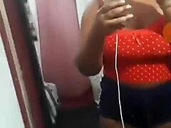 Morena Dancing With Big Ass Babe. Feeling The Rhythm Deeply.