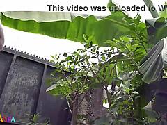 How did we end up banging outside like this?