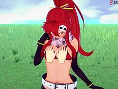 yoko littner having sex in tengen toppa gurren lagann, check the full pov on sheer.