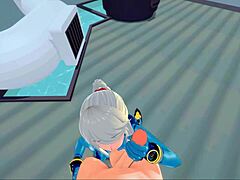 Samus Gets a POV Facial Before Missionary Creampie in Metroid Hentai!