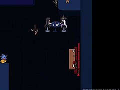 met girl at spunkstock rave and made her wet in hentai game