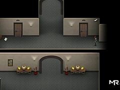 Anime girl gets her ass licked and penetrated.