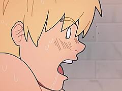 What happens in the gym showers?