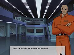 dc comics ivy in prison with monster