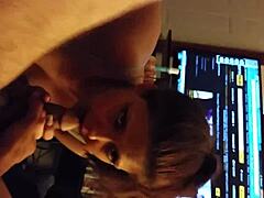 Wow, Woozie Vert Sucks That Monster Cock So Deep!