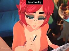 redhead busty movie i'd love on top making love intensely.