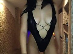 Pov view of sucking and swallowing cum.