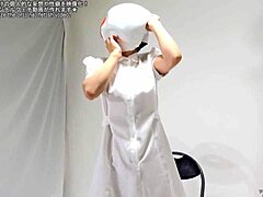 Old Man In Mask For Fetish Play