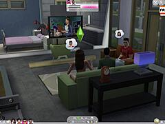 Experience the erotic adventures of a Sims character in this animated porn game