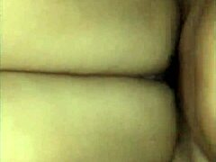 Amazing teen 18+ with big tits gets fucked, her dripping pussy close up 😘